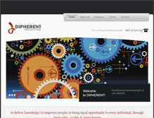Tablet Screenshot of dipherent.com